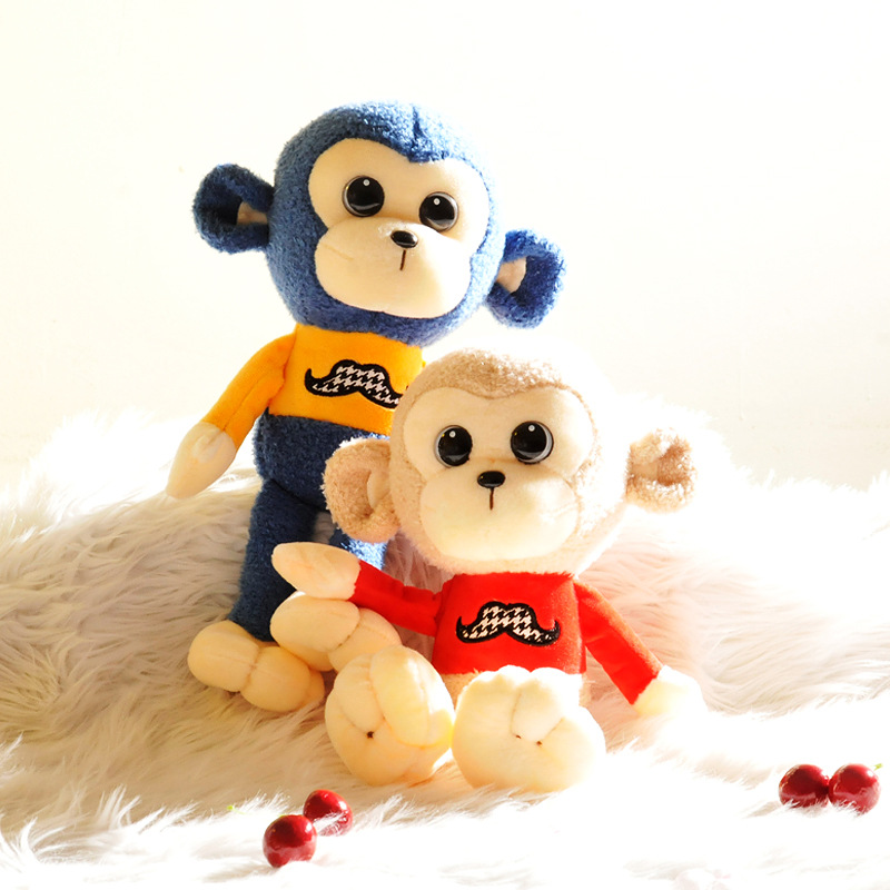 深圳毛绒玩具生产厂家 猴子毛绒玩具礼品 新年会礼物礼品娃娃