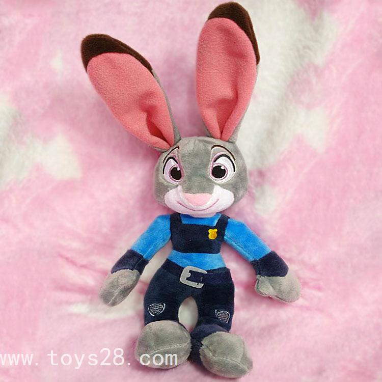 迪士尼疯狂动物城朱迪兔Judy动漫公仔